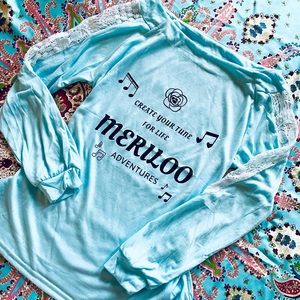 NEW Meriloo Long Sleeves Top Shirt